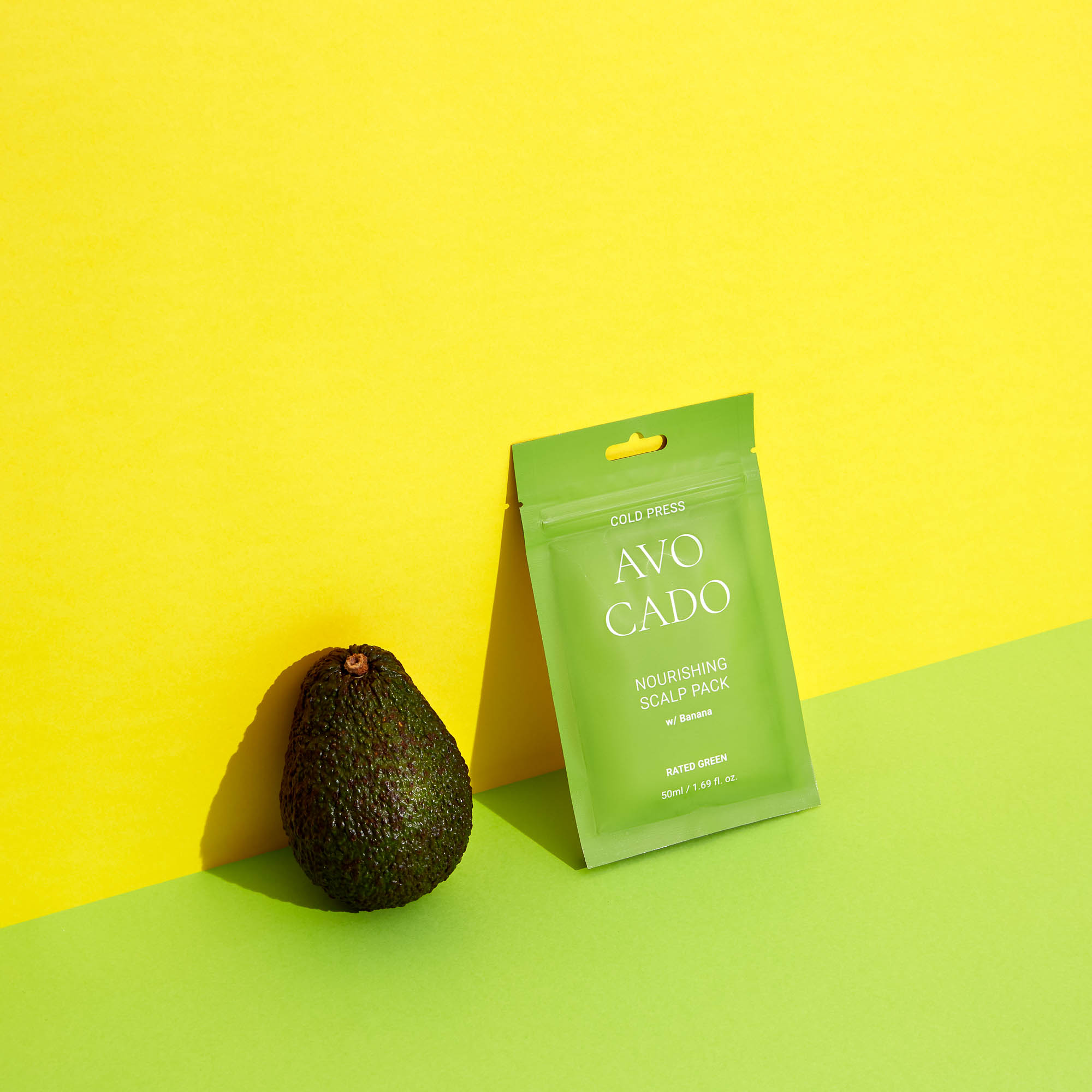 Живильна маска-бальзам з олією авокадо Rated Green Cold Press Avocado Nourishing Scalp Pack
